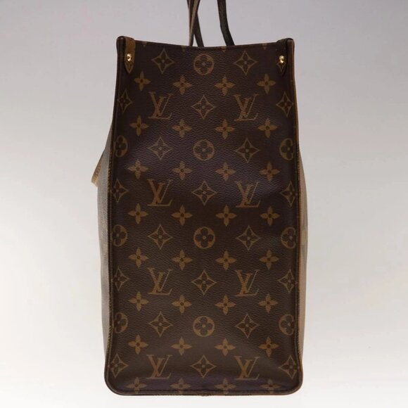 LOUIS VUITTON Monogram Reverse Giant On The Go GM Tote Bag M45320 Auth 65248SAV - Picture 4 of 16